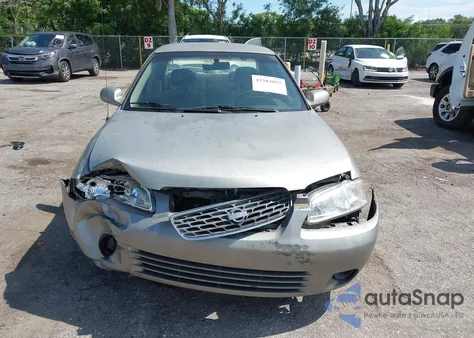 2001 Nissan Sentra Gxe from USA, damaged, VIN 3N1CB51D31L424107